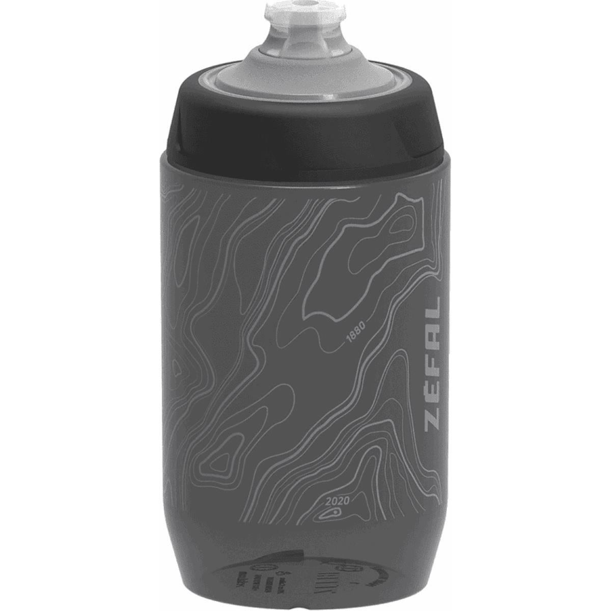 3420581554001 - Sense Pro Trinkflasche 500ml Schwarz Grau - BPA-frei Ideal für Sportler und Radfahrer