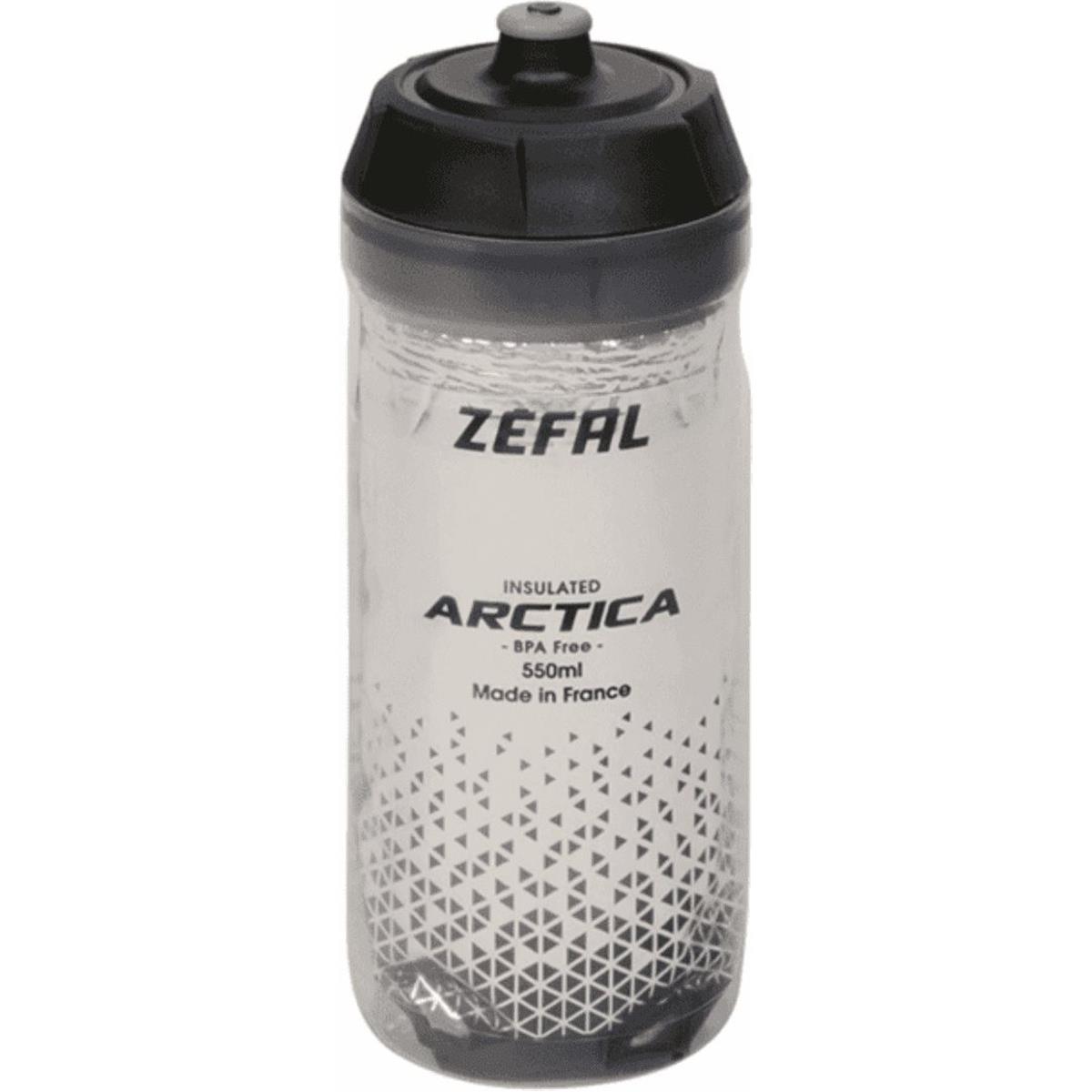 3420586600185 - Arctica Thermosflasche 550 ml Grau-Schwarz - Modernes und Funktionales Design