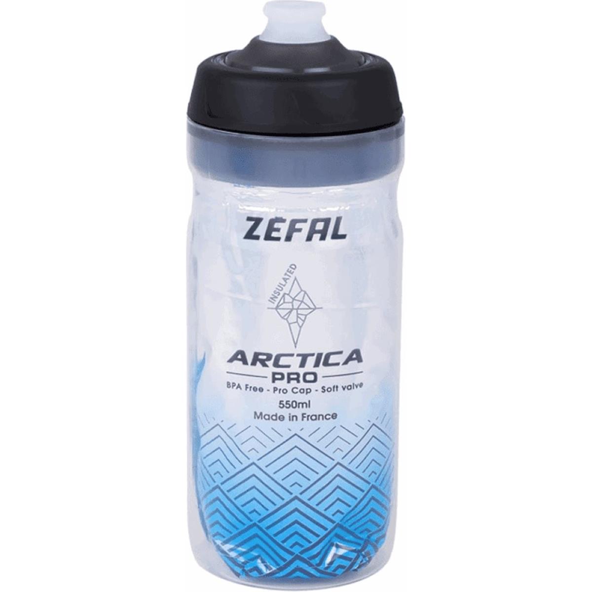 3420586600246 - Arctica Pro Thermosflasche 550ml Grau Blau mit Pro Cap System