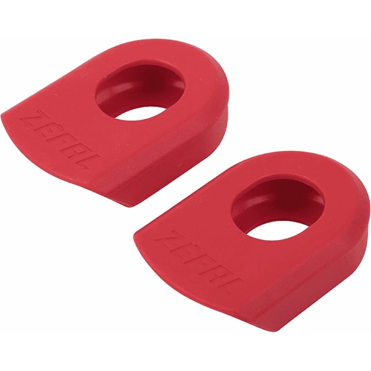 3420586600703 - Crank Armor Pedalprotektoren Rot aus Thermoplastik für Sram und Shimano