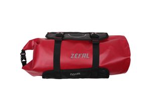 3420587000014 - Wasserdichte Lenkertasche Z Adventure F10 10L Schwarz Rot für Fahrrad