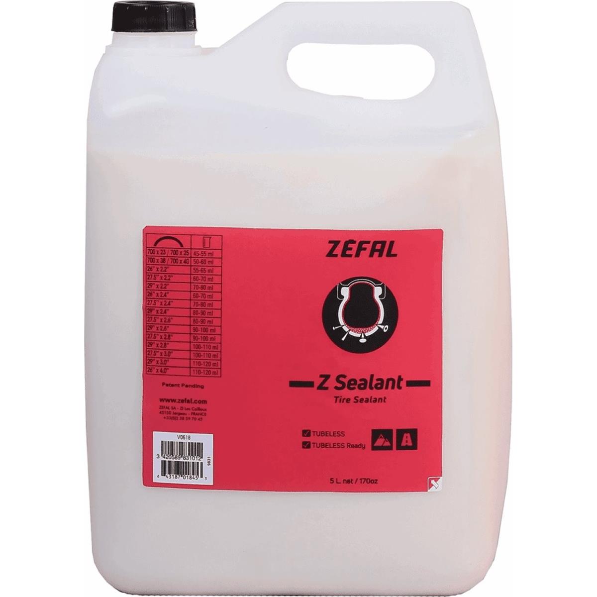 3420589831012 - Zéfal Z Sealant 5000ml - Tubeless Dichtmittel für Fahrräder