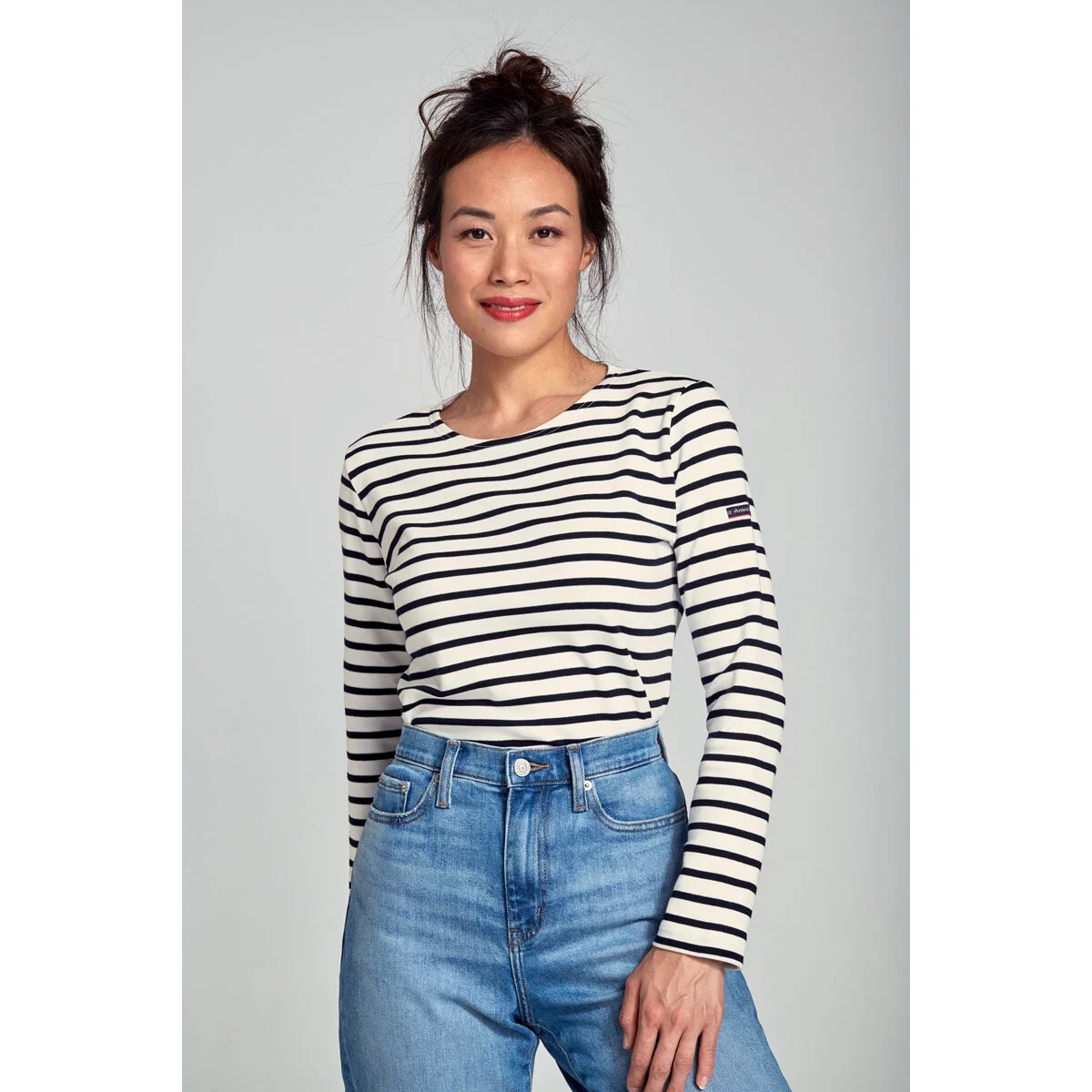 3422765574645 - T-Shirt Marinière Frau lesconil