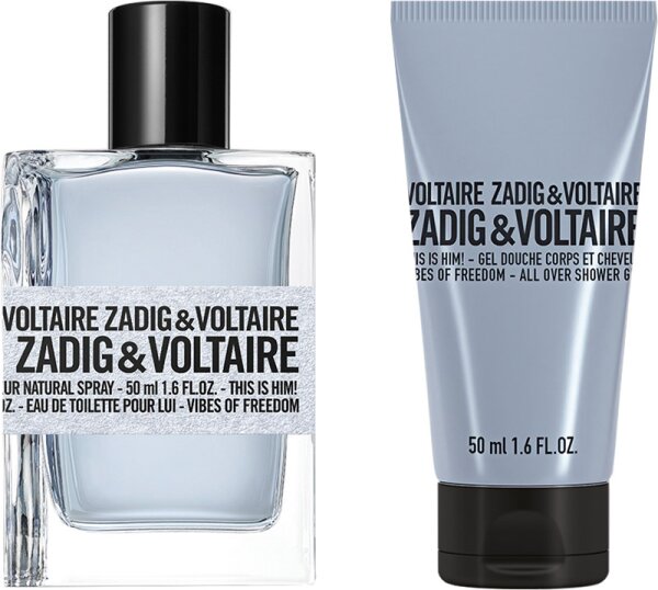 3423222048525 - Zadig & Voltaire Herrendüfte This Is Him! Vibes of Freedom Geschenkset Eau de Toilette Spray 50 ml + Shower Gel 50 ml 1 Stk 3423222048525 - Zadig & Voltaire Herrendüfte This Is Him! Vibes of Freedom Geschenkset Eau de Toilette Spray 50 ml + Shower Gel 50 ml 1 Stk