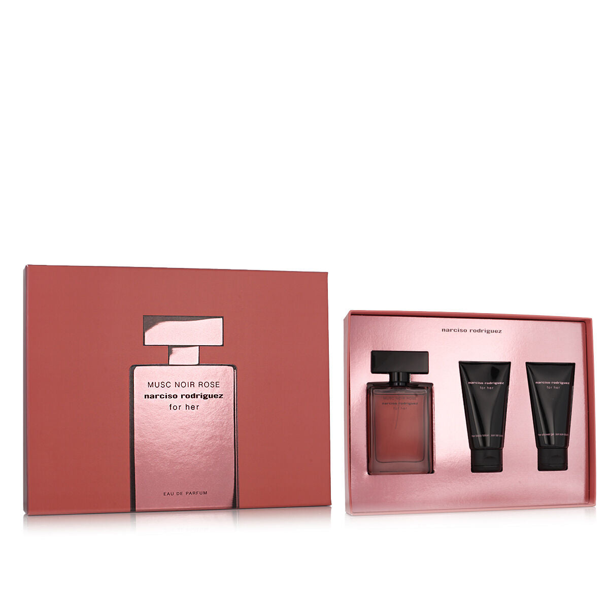 3423222099619 - Set mit Damenparfüm Musc Noir Rose For Her EDP 3 Stücke