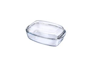 3426470293945 - OVENCHEF Auflaufform mit Deckel transparent 370x215x(H)140mm Basisvariante