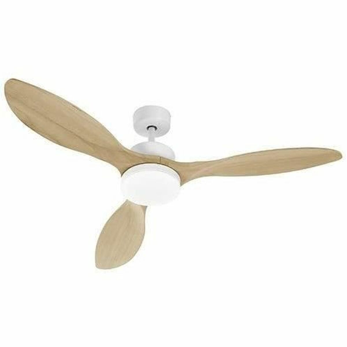 3431541124400 - Deckenventilator mit Lampe Ø 137 cm 100 W Weiß 3431541124400 - Deckenventilator mit Lampe Ø 137 cm 100 W Weiß