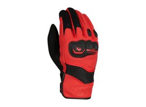 3435980344283 - Motorradhandschuhe Dust D3O Schwarz-Rot