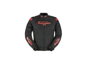 3435980347130 - Motorradjacke Atom Vented Evo Schwarz-Rot