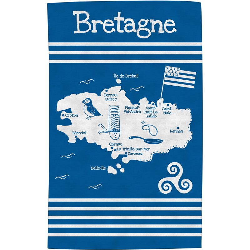 3437012212676 - Strandtuch Kind Bretagne