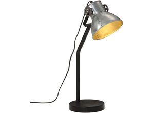 3441200763727 - Torana - Schreibtischlampe 25 w Vintage-Silber 17x17x60 cm E27