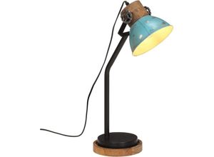 3441200768937 - Schreibtischlampe 25 W Blau 18x18x60 cm E27