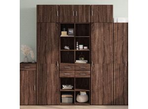 3441200803201 - Torana - Hochschrank Eichen-Optik 70x425x225 cm Holzwerkstoff