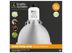 3443982170779 - Reptile Systems - Klemmleuchte mit Reflektor - s (ø 140mm)