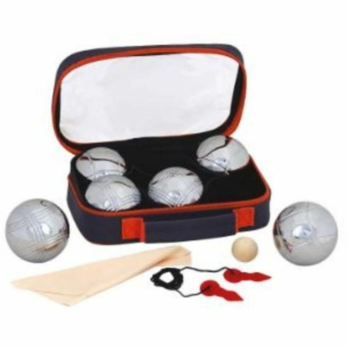 3450652063774 - Boccia-Spielset Verchromter Stahl