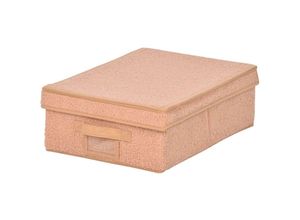 3456850221879 - Calicosy - Aufbewahrungsbox mit Deckel aus Bouclé-Stoff in Beige - L315 cm