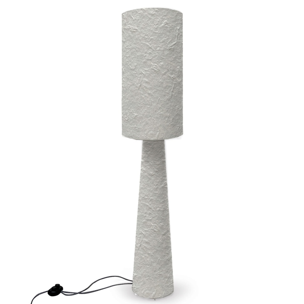 3460000001853 - Stehlampe aus Pappmaché Saturne