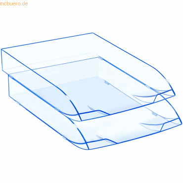 3462151477105 - Briefablage Ice 1014720711 A4   C4 schwarz-transparent Kunststoff stapelbar 3462151477105 Cep