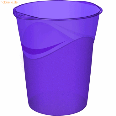 3462152807703 - Papierkorb Happy 14 Liter violett 3462152807703 1002800771