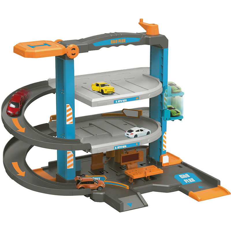 3467452283912 - Simulationsspiele garage+5 vehicule majorette City Flex