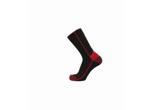 3473832644136 - Paar Socken Zeus schwarz rot t43 45 - LMA - 99104