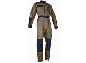 3473833015010 - LMA - Doppel-Zip-Overall Chaudron Kastanie   Dunkelgrau - T2  ts - 4111 ts