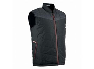 3473833212365 - Reversible gesteppte Bodywarmer-Weste FACOM Flag Schwarz Rot Größe XXL - FXWW5010E-XXL