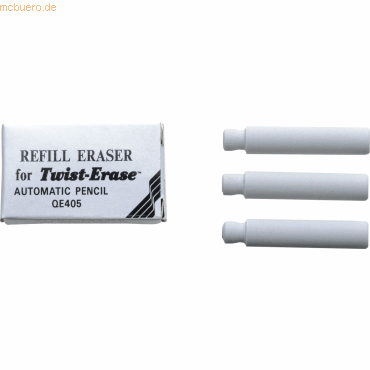 3474370028105 - 12 x Ersatzradierer für Twist Erase VE=3 Stück