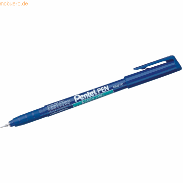 3474370350022 - 12 x Permanentmarker green Label 06mm Rundspitze blau