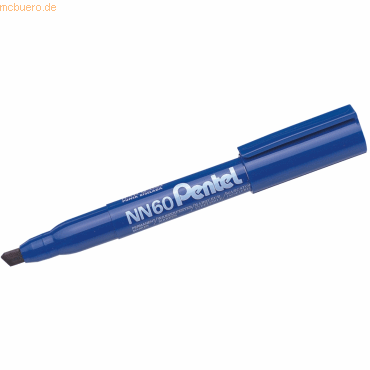 3474370360021 - 12 x Permanentmarker 2-6mm Rundspitze blau