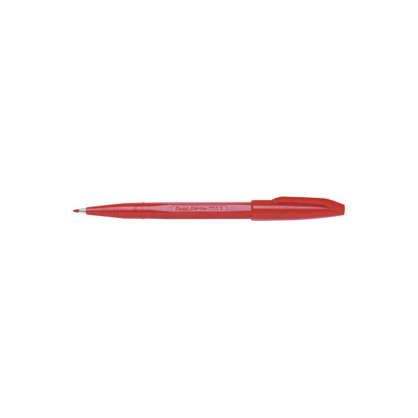 3474370520036 - 12 x Faserschreiber Sign Pen 08mm Rundspitze rot