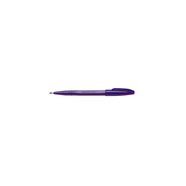 3474370520128 - 12 x Faserschreiber Sign Pen 08mm Rundspitze violett