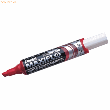 3474374600031 - 12 x Whiteboardmarker Maxiflo 2-59mm Keilspitze rot