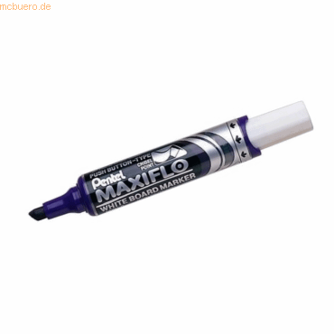 3474374600123 - 12 x Whiteboardmarker Maxiflo 2-59mm Keilspitze violett