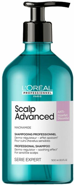 3474637090500 - Loréal Professionnel - Serie Expert Scalp Advanced - Anti-discomfort Dermo-regulator Shampoo - serie Expert Discomfort Shampoo 500ml