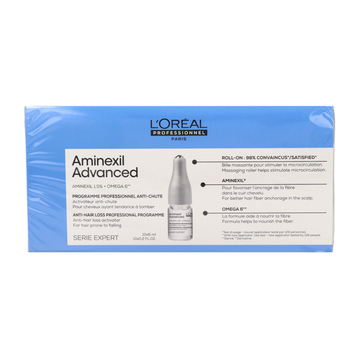 3474637109523 - Anti-Haarausfall-Behandlung LOreal Professionnel Paris Aminexil Advanced 6 ml x 10