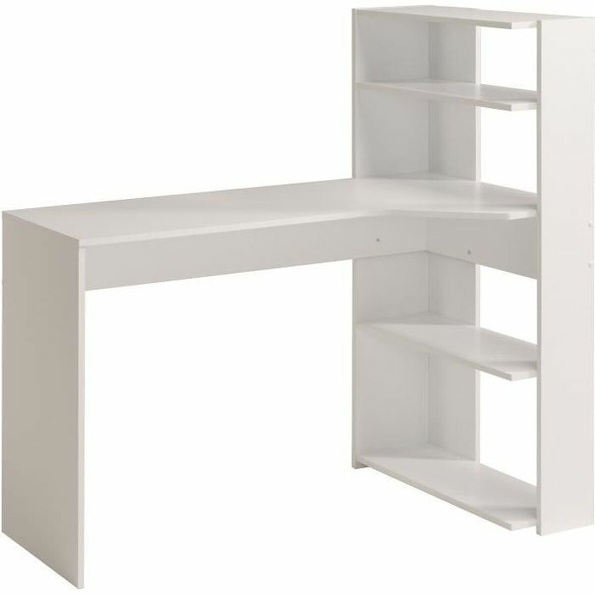 3480940212447 - Schreibtisch Weiß 122 x 64 x 121 cm 3480940212447 - Schreibtisch Weiß 122 x 64 x 121 cm
