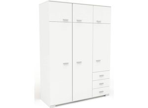 3480940263548 - Kleiderschrank 6-türig Galaxy 2 Weiß