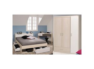 3480940284512 - Schlafzimmer-Set Most 74 Akazie-Weiß