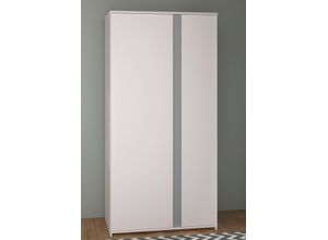 3480940296263 - Kinderkleiderschrank PARISOT Pirouette 2 Schränke Gr B H T 90 cm x 182 cm x 51 cm 2 St weiß Baby