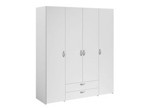 3480940296829 - Kleiderschrank 4-türig Daily 1 Weiß