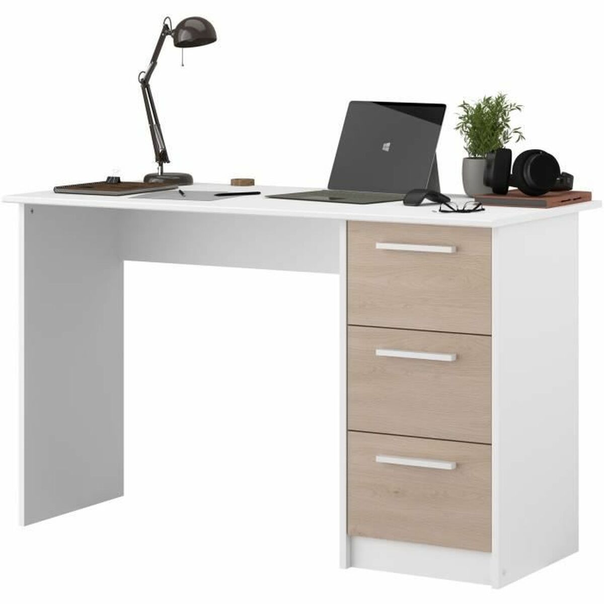 3480940298076 - Schreibtisch Essential 1212 x 55 x 745 cm 3480940298076 - Schreibtisch Essential 1212 x 55 x 745 cm