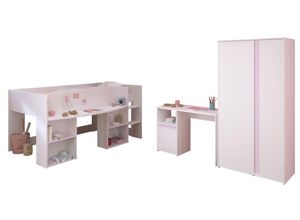 3480940298236 - Kinderzimmer Set 3tlg Pirouette 13 Weiß