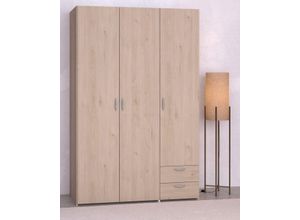 3480940300533 - Parisot Kleiderschrank Daily 12 3-türig Eiche