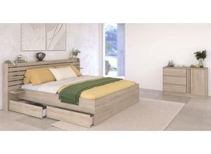 3480940301592 - Schlafzimmer Escale 26 - 160er Bett und Kommode