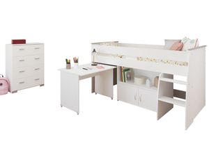 3480940301790 - Parisor Kinderzimmer Reverse 13 - Hochbett und Kommode