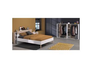 3480940303183 - Kinderzimmer-Set 5-teilig Aalborg 13 Weiß Japanische Eiche 3480940303183 - Kinderzimmer-Set 5-teilig Aalborg 13 Weiß Japanische Eiche