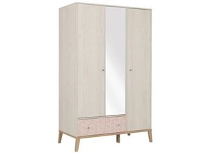 3483600814470 - Kleiderschrank 3 Türen 1 Schublade Alika - Französische Herstellung