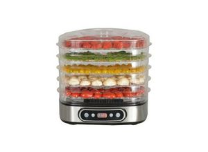 3485610000058 - Kitchen Chef - 450w 5-Tablett Obst- und Gemüsedehydrator - secco5ix