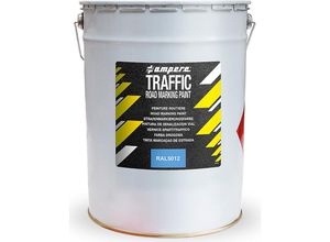 3495881940007 - Straßenmarkierungsfarbe 25 kg Eimer blau Ampere